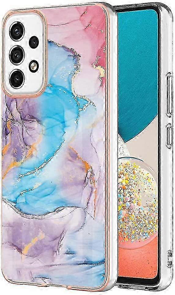 Marble Colourful Pattern Ultra Thin Shockproof Phone Case Compatible With Samsung Galaxy A53
