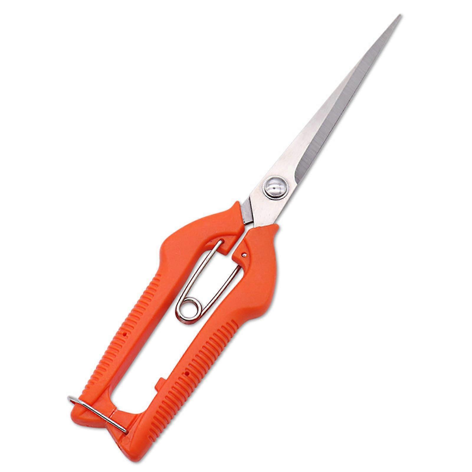 Ergonomic Garden Shears with Nonslip Grip for Precise Clean Cuts and Lightweight Fruit Pruning