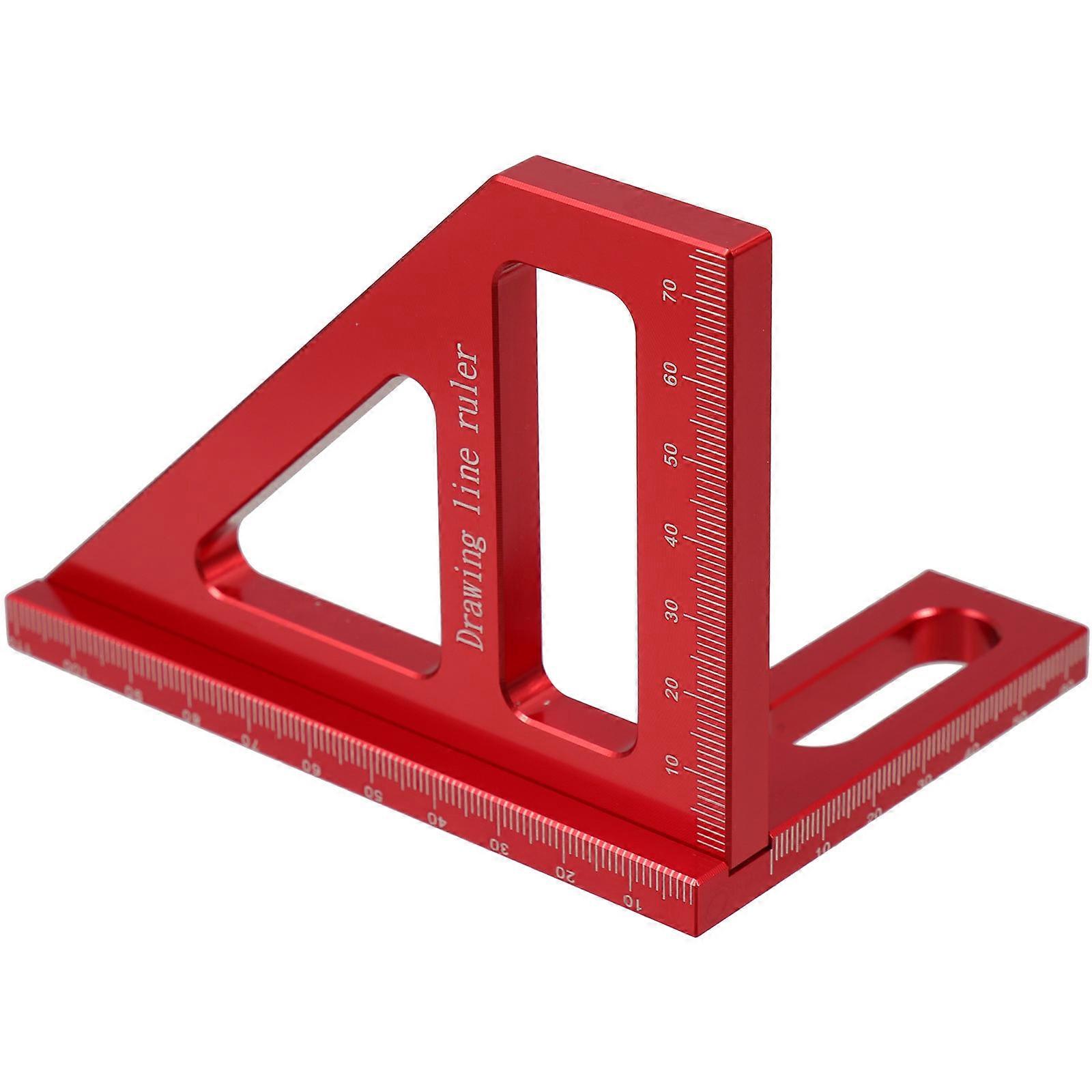 Angle Ruler Multifunction Aluminum Alloy for Woodworking