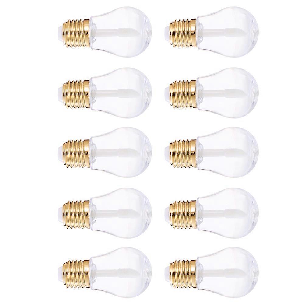 10Pcs DIY Lipstick Tubes Plastic Lip Gloss Bottles for Storage