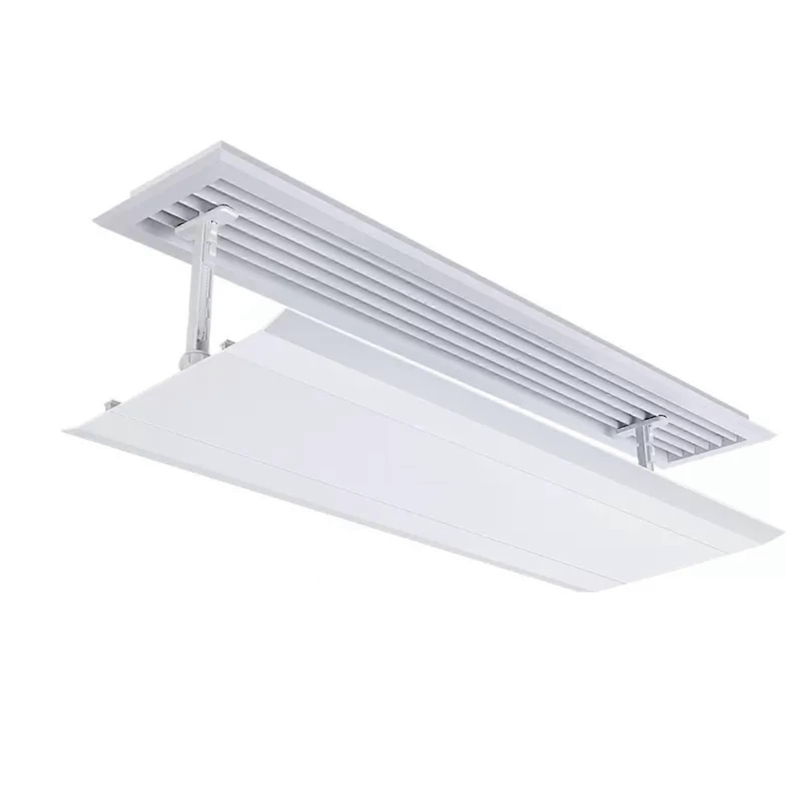 Adjustable Air Conditioner Wind Deflector Shield, AntiDirect Blowing AC Vent Cover, 45100cm