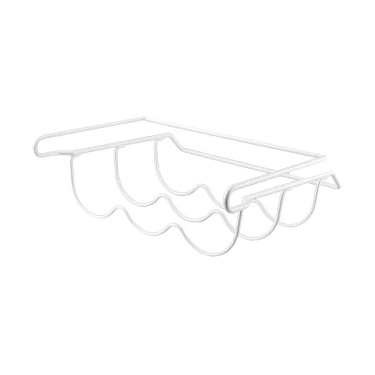 Fridge Bottle Organizer SpaceSaving Wine and Beer Rack for Kitchen Refrigerator Cabinet Storage