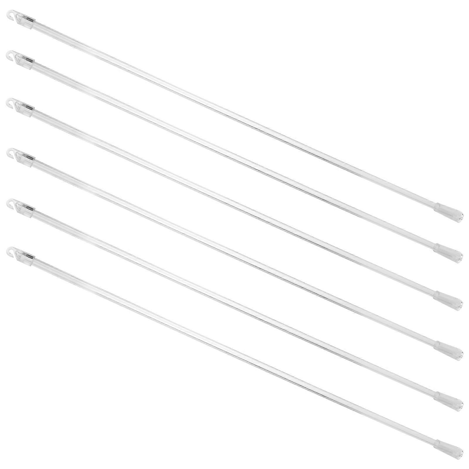 Curtain Wand Vertical Blind Window Blind Rod Replacement 6Pcs