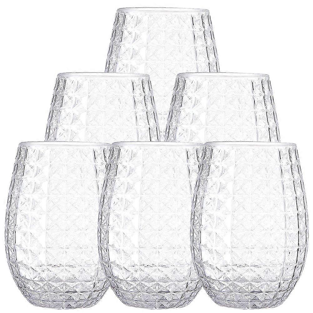 Large Capacity Cup Party Drinks Cup Simple Design 16OZ 6Pcs