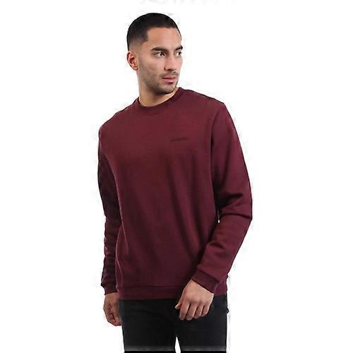 Lyle & Scott Mens Logo Brushed Back Crew Neck Jumper