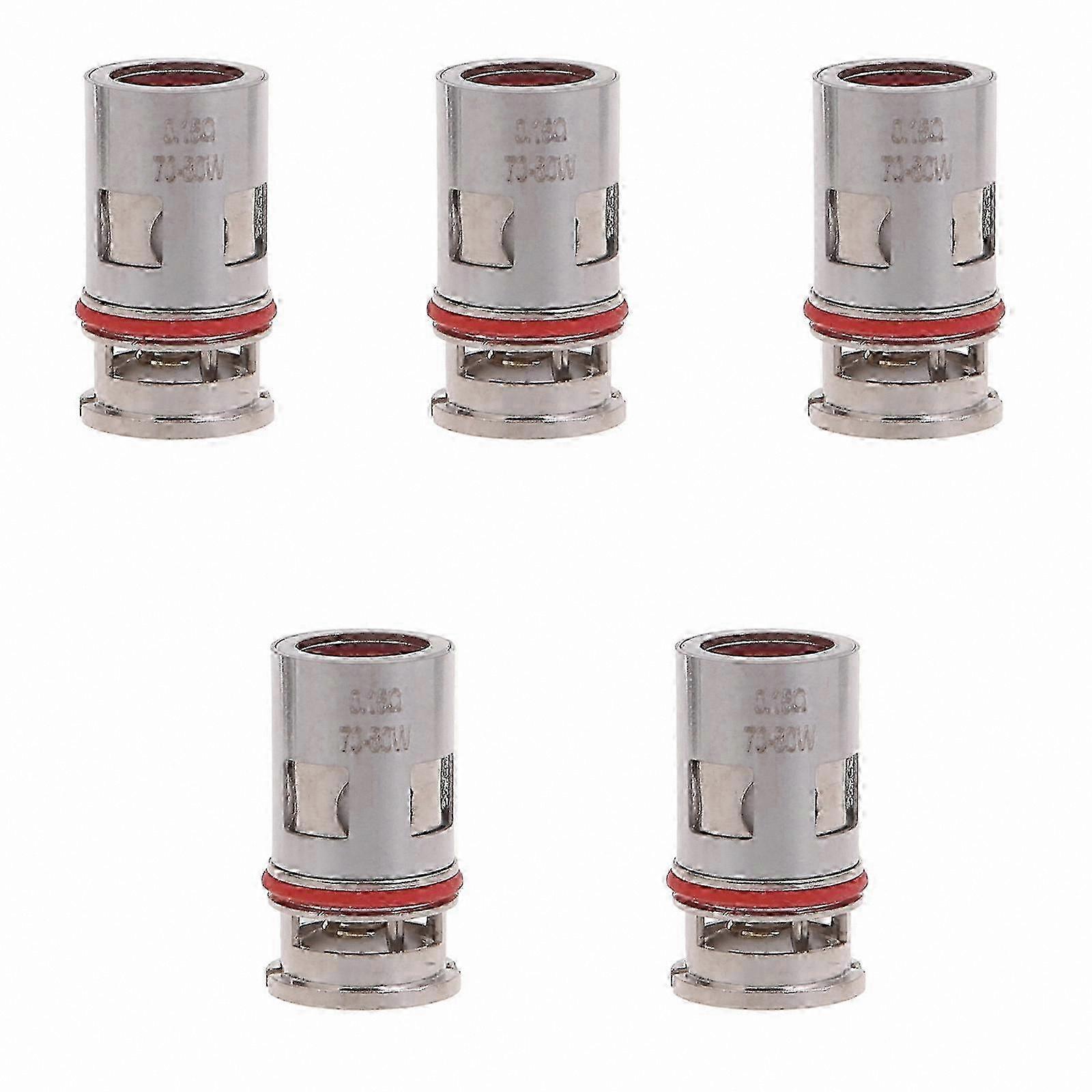 GTX Atomizer Coil 0.15-1.2ohm 5-Pack Durable Metal Construction for Long-Term Use