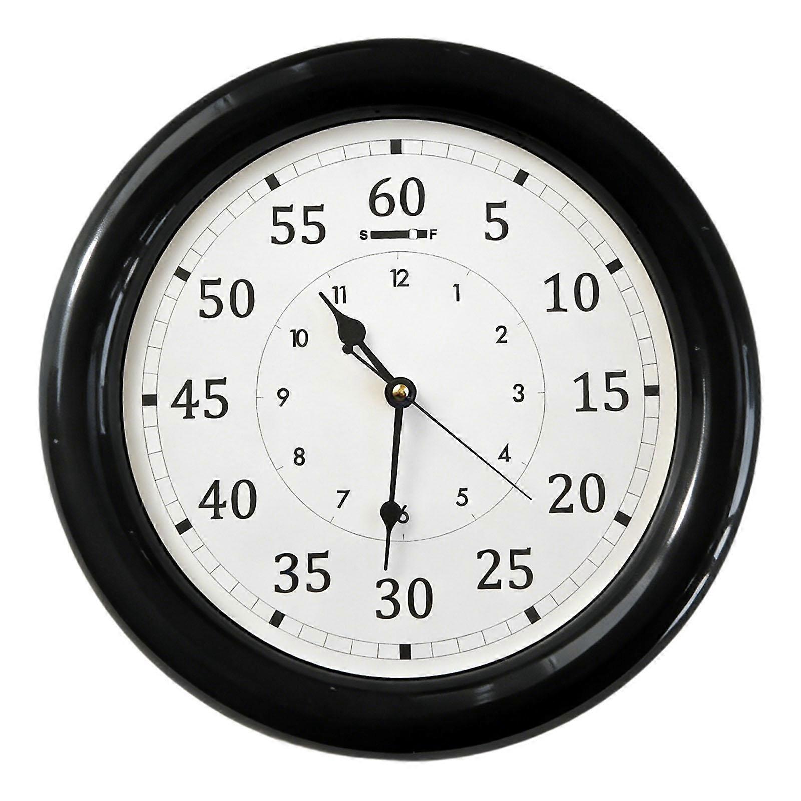 Round Wall Clock Hanging Clock Large Arabic Numerals Wall Decoration Ornament