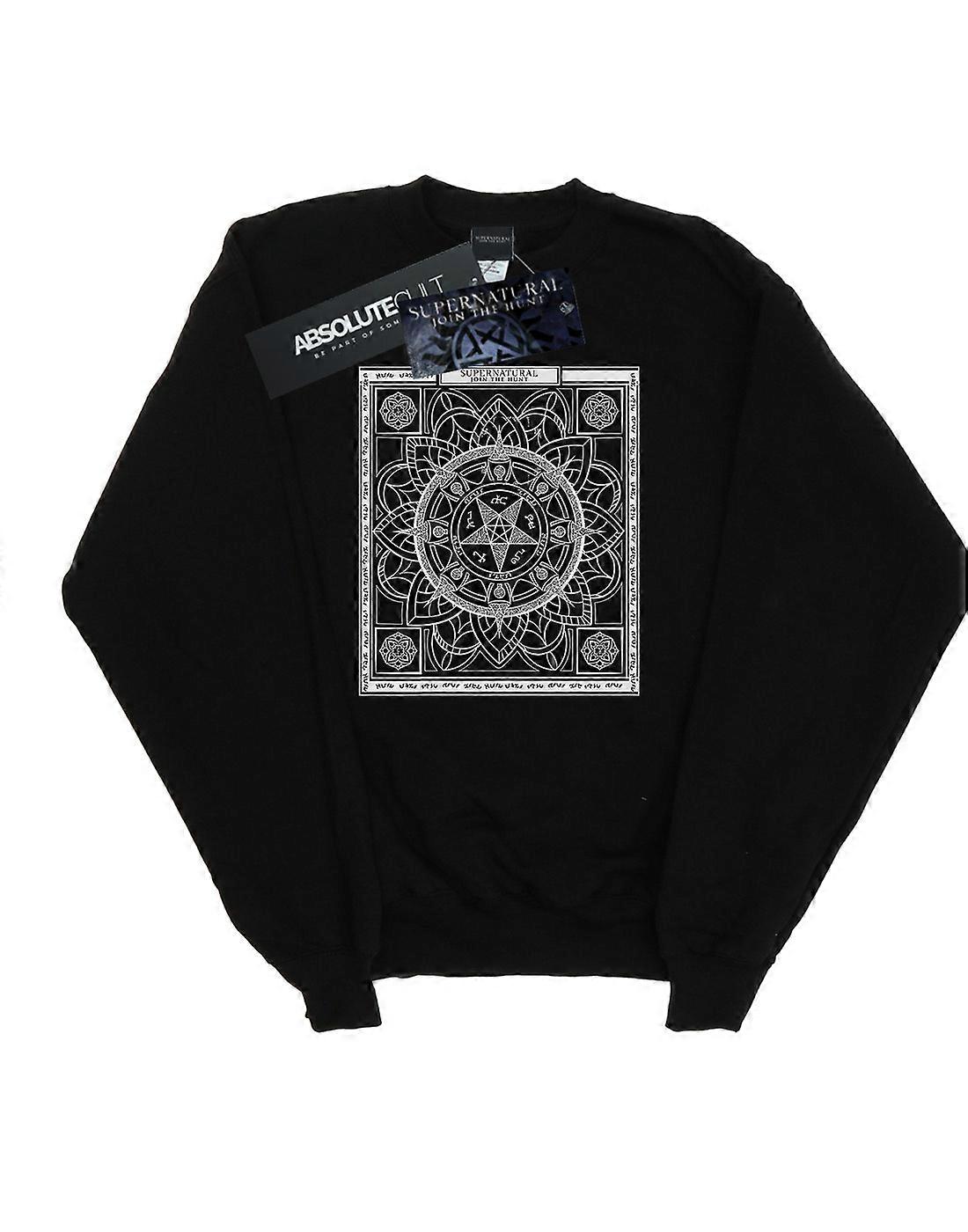 Supernatural Women's Pentagram Pattern Sweatshirt