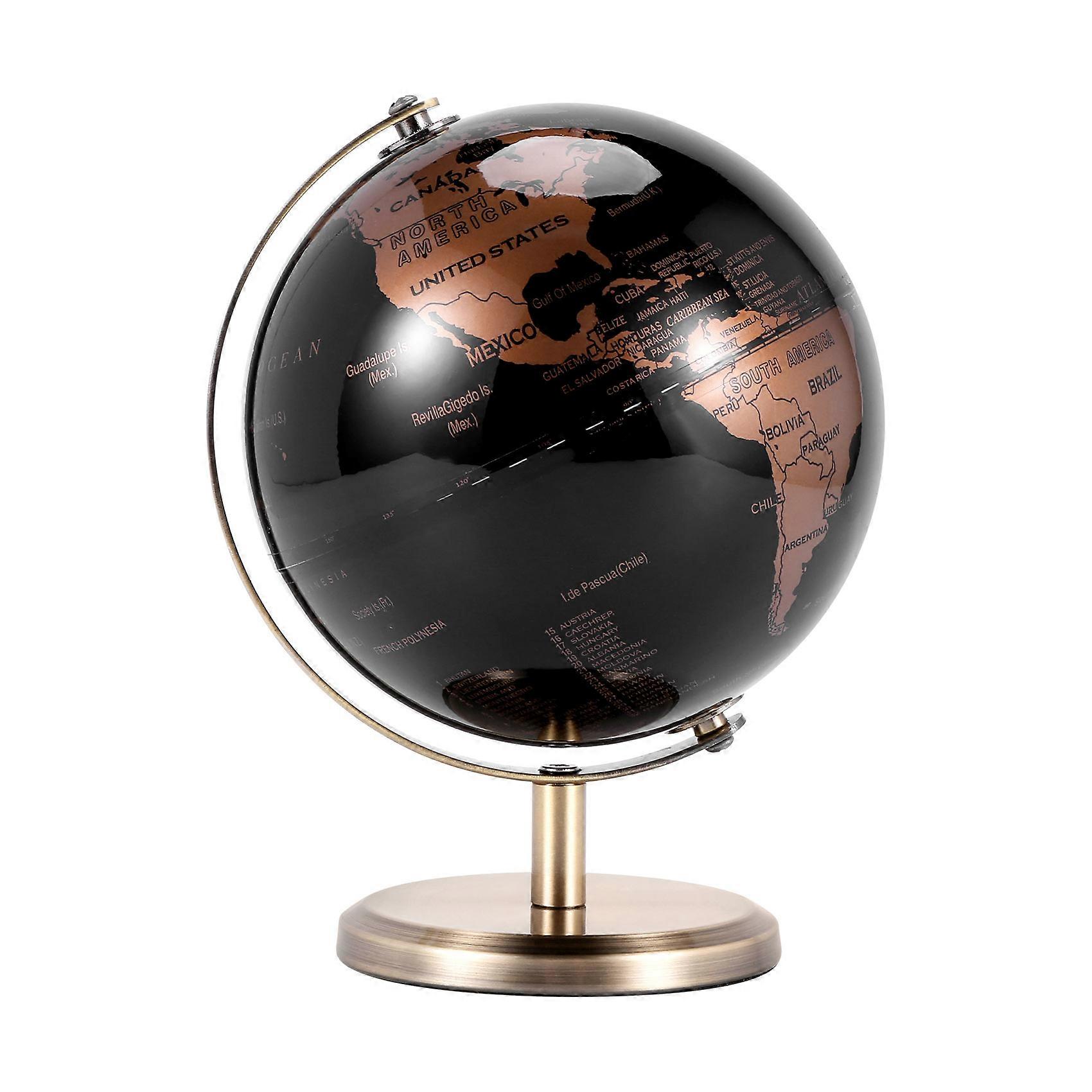 World Globe Constellation Map Globe Table Decoration (Gold)