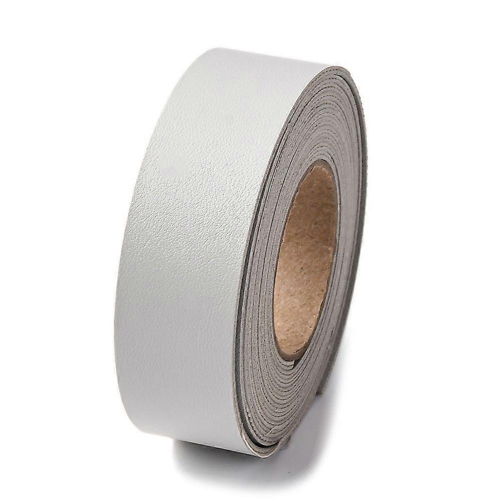 1" Wide Flat Leather Cord 79" Long Double-Sided Lychee Pattern Leather Strips Leather Strap Strings for DIY Craft Projects Belt Jewelry Making Tooling