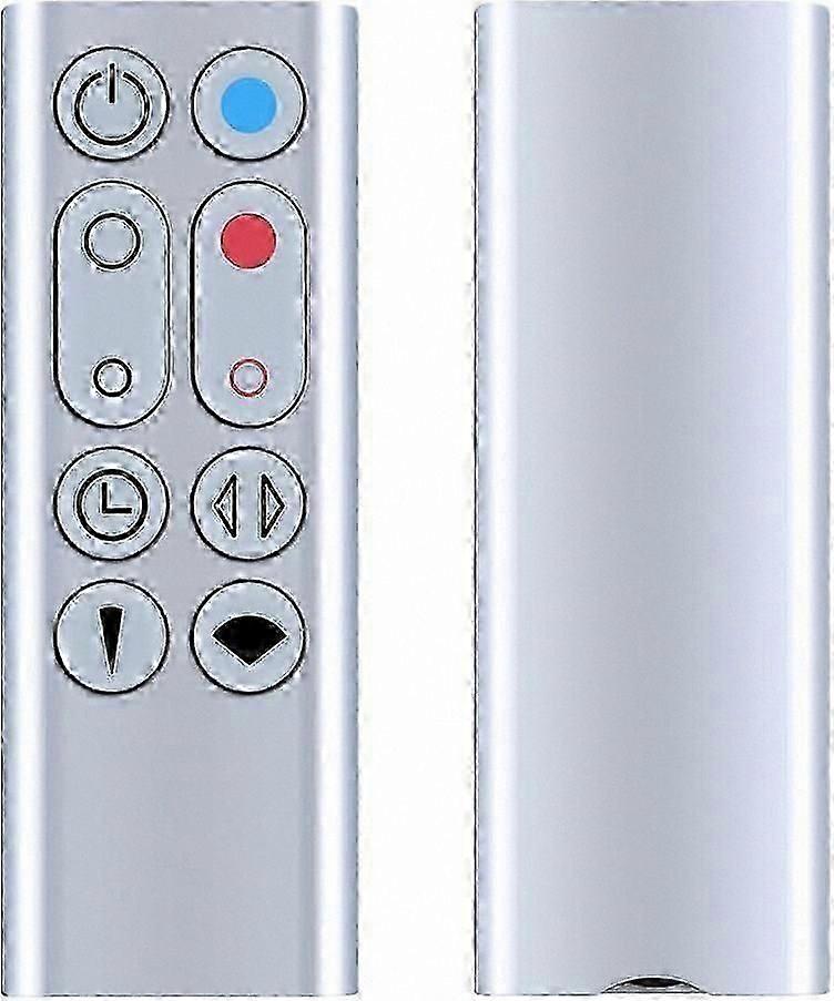 Silver Air Purifier Heater Fan with Cooling Function, Model 01