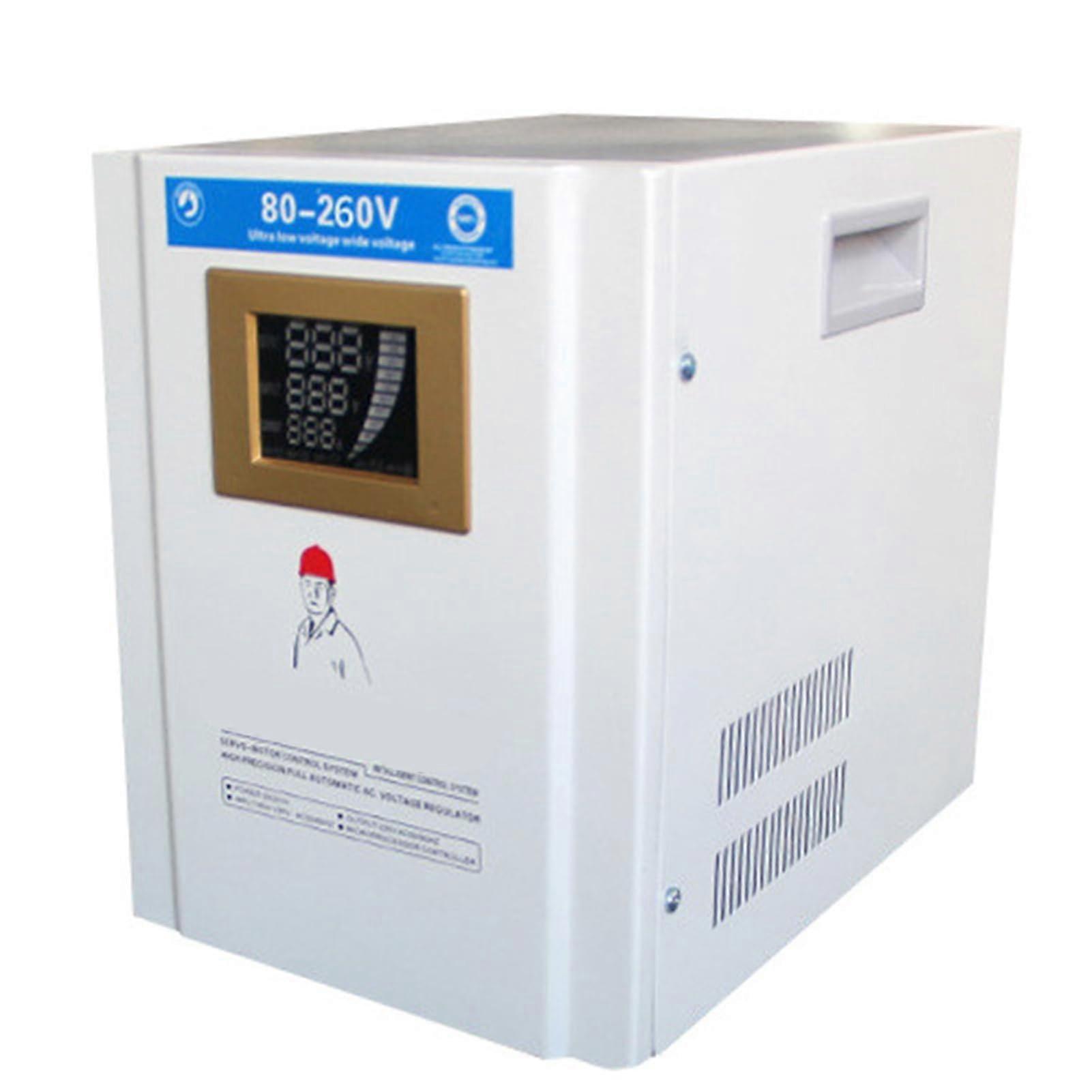 5KVA Single Phase Automatic Voltage Regulator with LED Display, Smart Stabilizer for Home Appliances