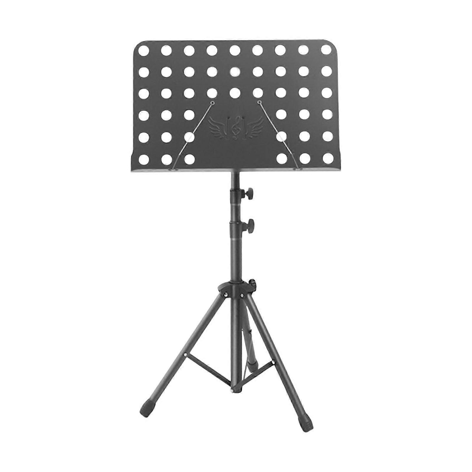 Music Sheet Stand, Adjustable Height Easy Setup Stable Music Note Holder Book