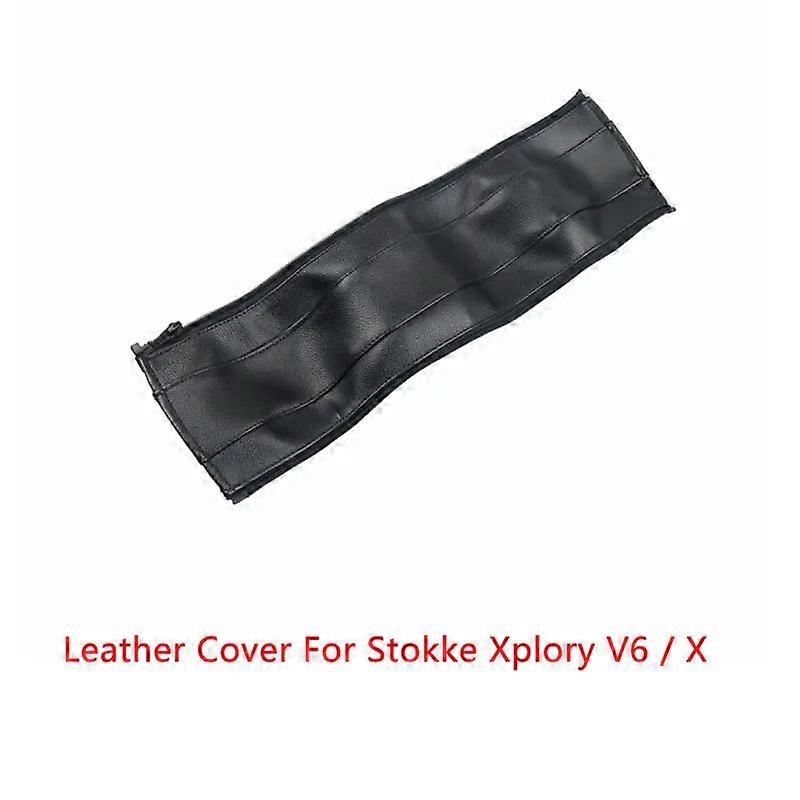 Pu Leather Handle Covers For Stokke Xplory V6/x Stroller Bumper Protection