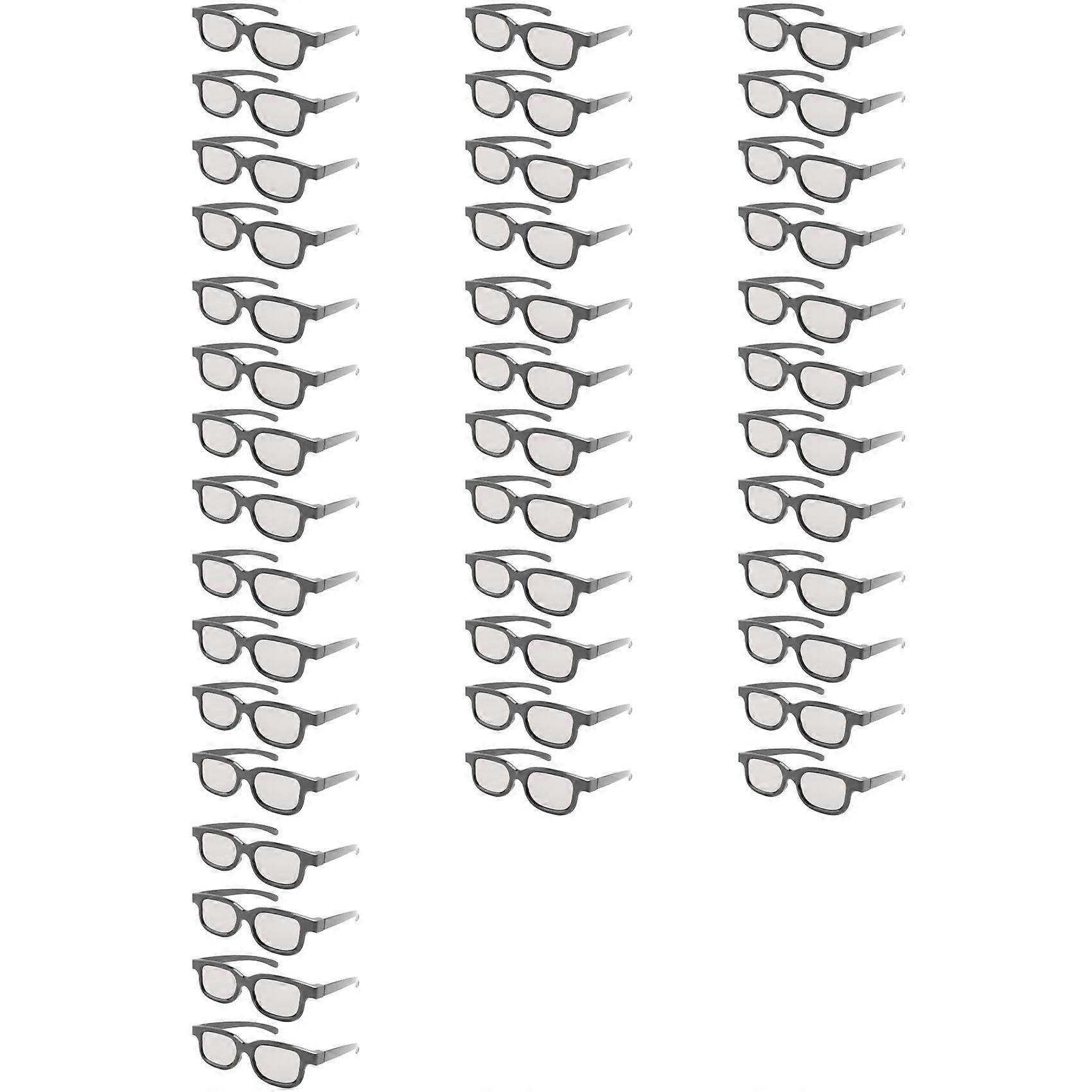 40Pcs Polarized Passive 3D Glasses for Cinema IMIX Screen