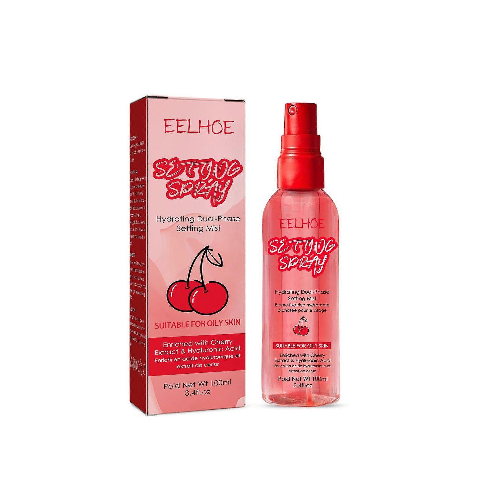 Eelhoe Setting Spray Summer Makeup Long-Lasting, Anti-Smudge, Refreshing And Moisturizing Quick-Dry Setting Spray