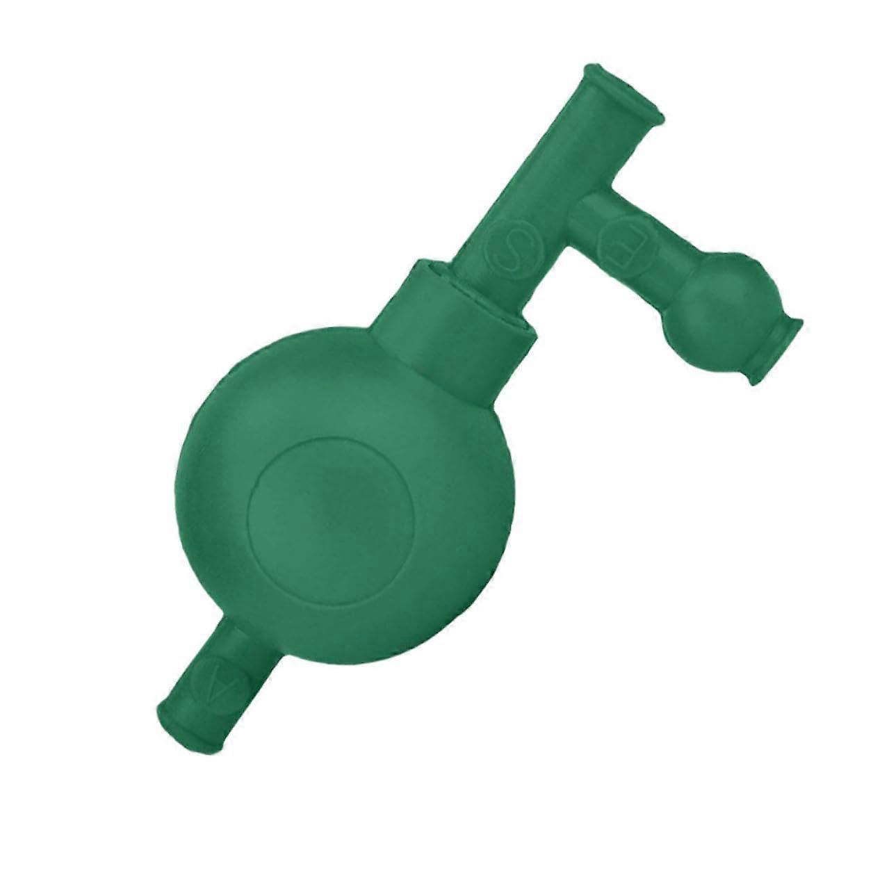 Rubber Pipette Filler with Triple Valve Control for Precise OneHand Laboratory Use