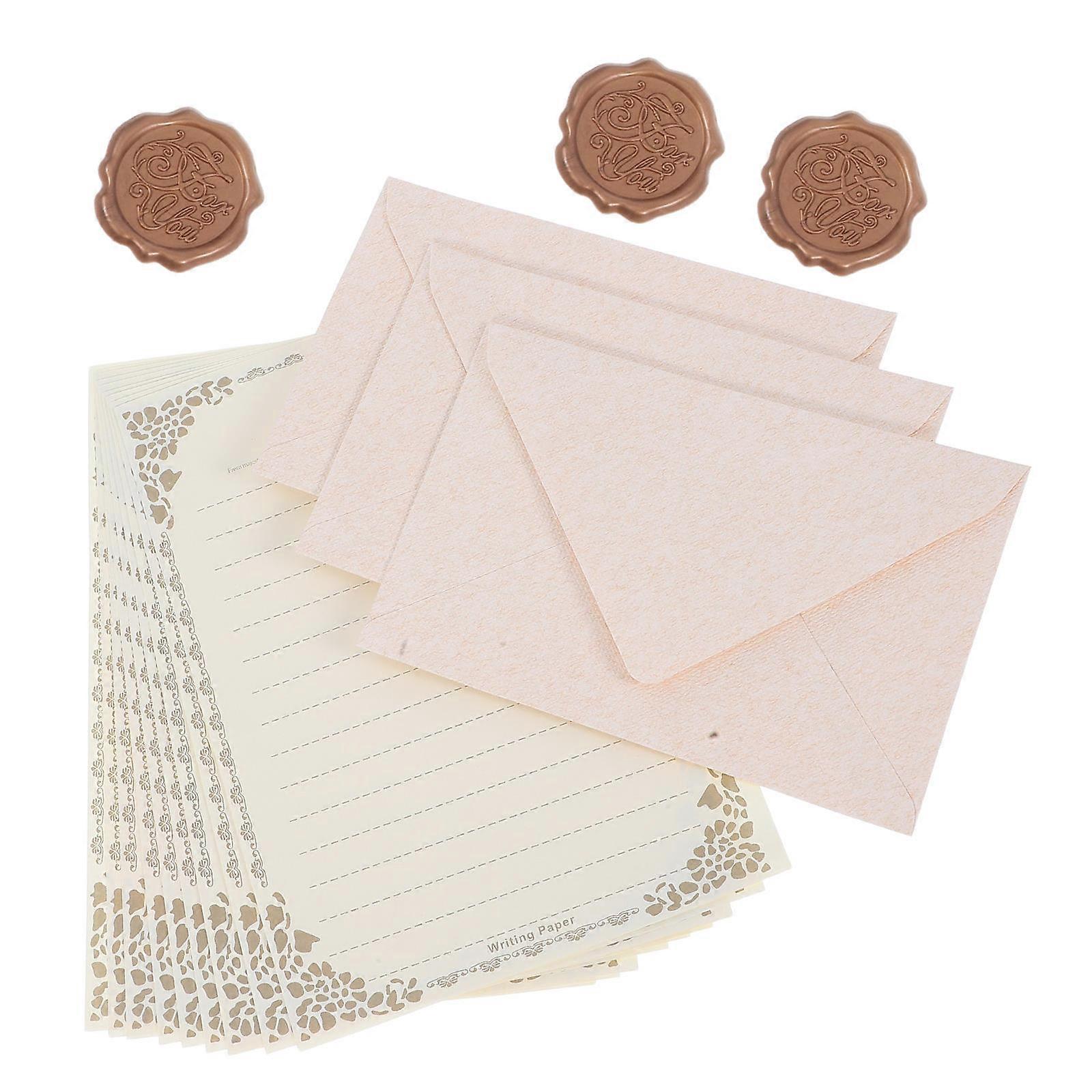 Assorted Color DIY Envelopes Letter Paper and Envelopes for Writing 1Set