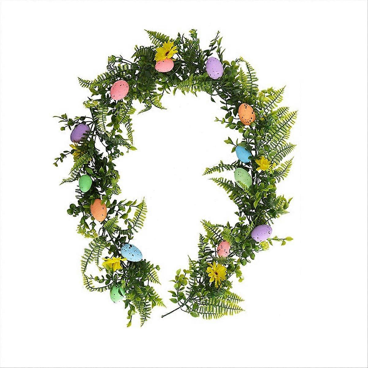 Easter Porch Sign, Happy Easter Theme Porch Sign for Easter Party