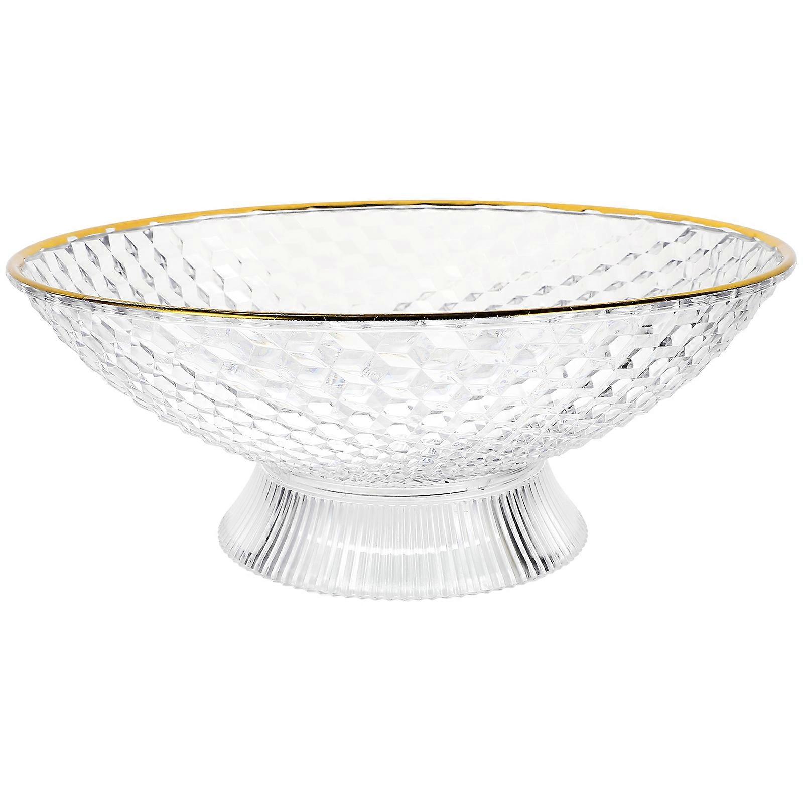 Fruit Tray Snack Serving Tray with Drain Function for Storage