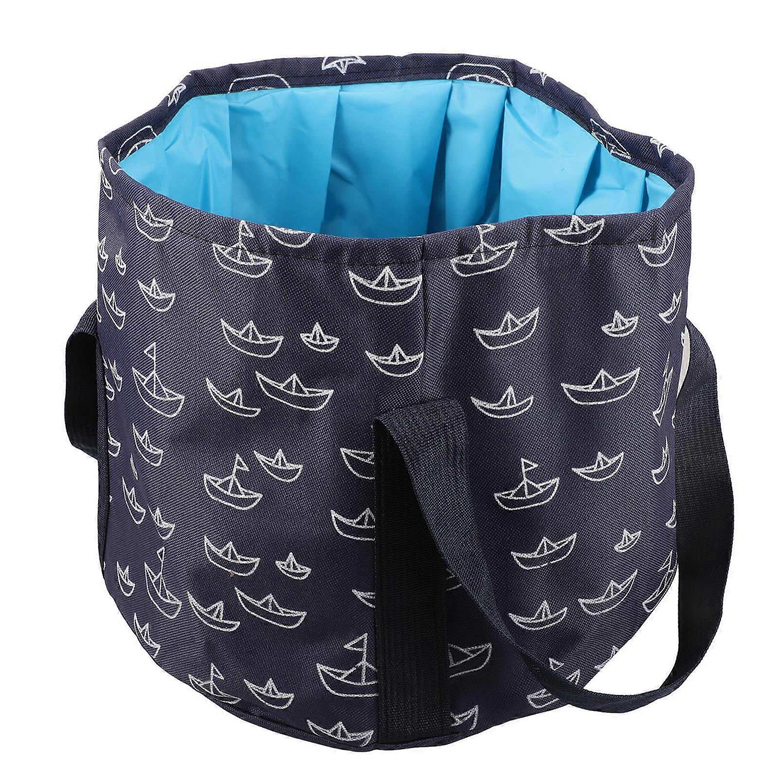 Folding Foot Spa Basin Portable for Camping 2Pcs Multi-Use Foot Bath Tub