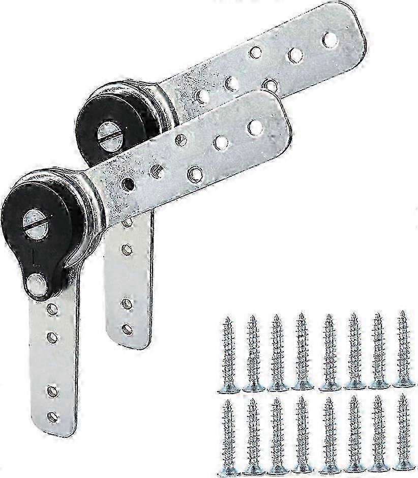 Pack Of 2 Furniture Adjustable Angle Hinge Automatic Reset Function...
