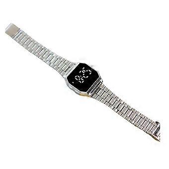 Montre numérique tendance, boîtier électroplaqué, affichage LED, image claire compatible HD, étanche