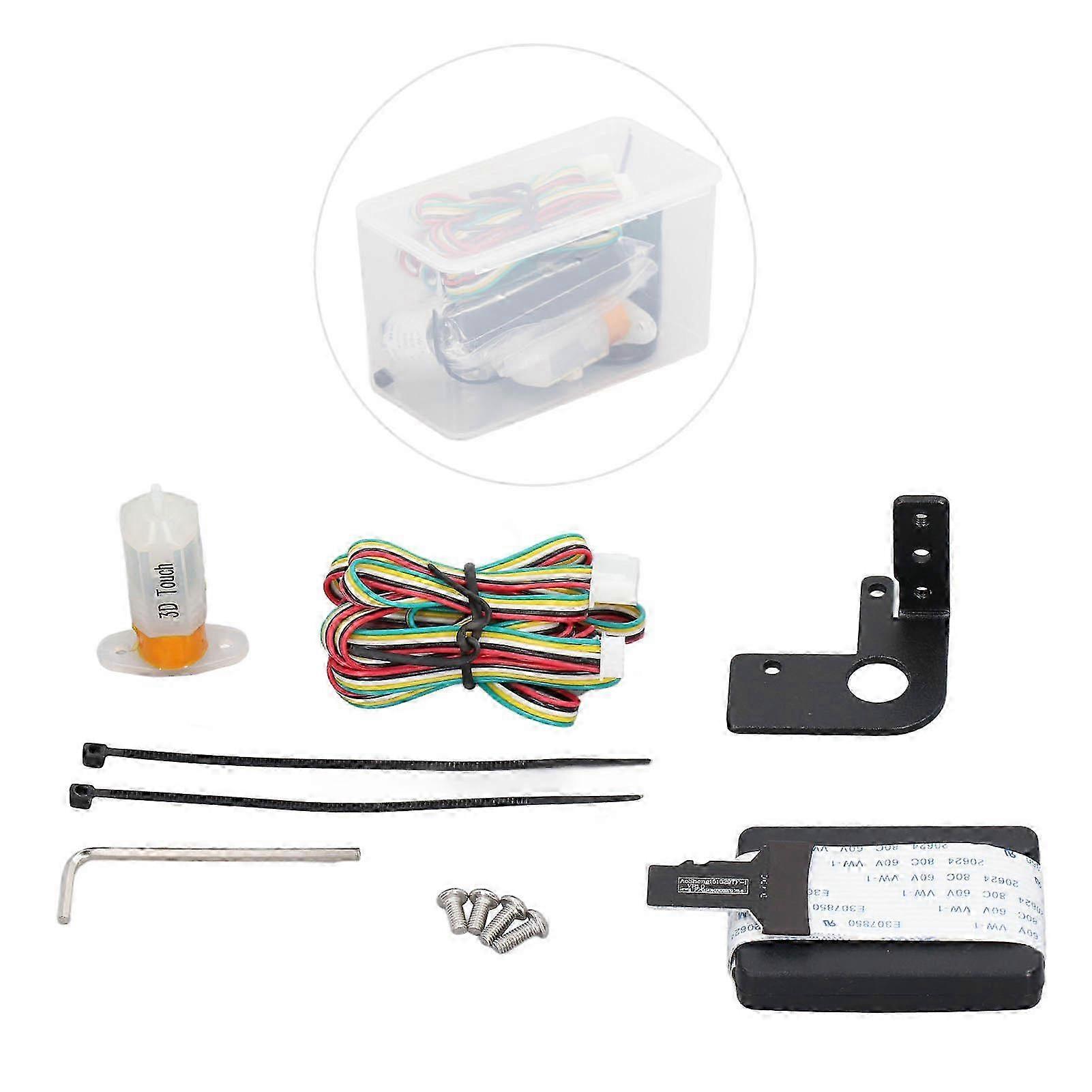3D Printer Self Leveling Kit Auto Level Sensor Fixing Bracket Extension Cord Set compatible with Ender 3 5
