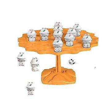 Balance Tree Board Game Rabbit Board Balance Training Educational Toy Parent-Child Interaction Game