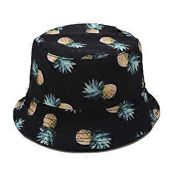Unisex Print Double-Side-Wear Reversible Bucket Hat (HATM001)