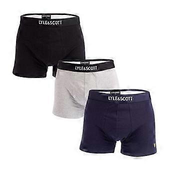 Lyle & Scott Mens Devon Boxer Shorts (Pack of 3)
