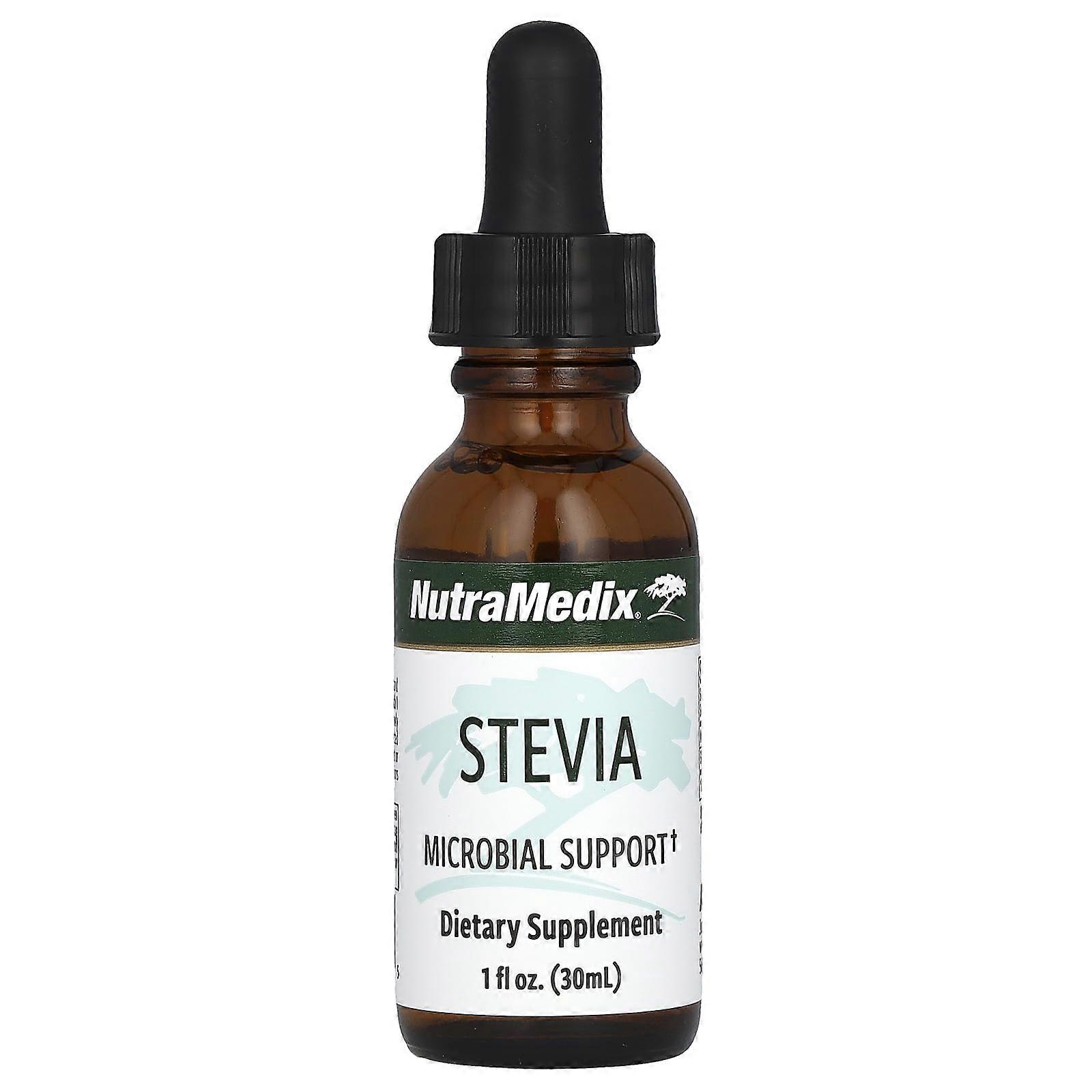 NutraMedix, Stevia, Microbial Support, 1 fl oz (30 ml)