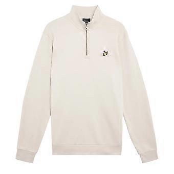 Lyle & Scott Cotton Loopback 14 Zip Sweatshirt Cove