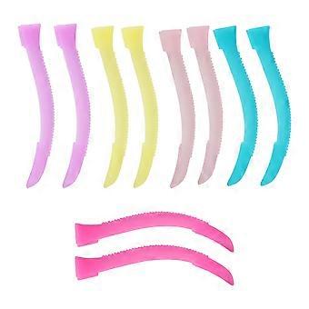 5 pares Nail Art Cuticle Scissors Handle Cover Nail Trimmer Silicone Case Sleeve