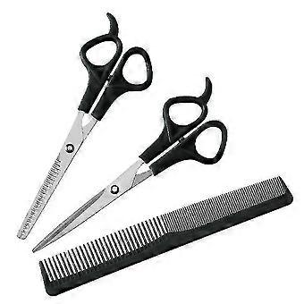 Hair Cutting Shears Kit, Hairdressing Set For Men Women Pets Home Salon Barber Cutting Kit High Quality