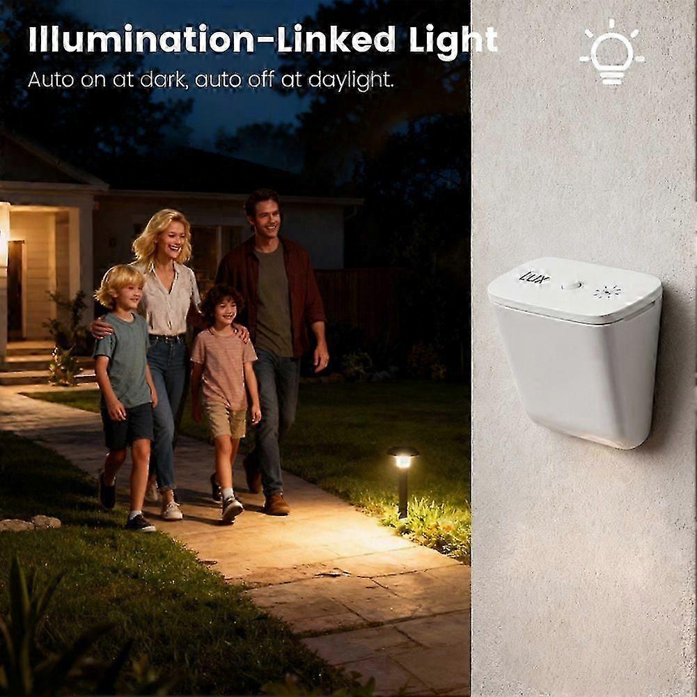 Tuya Zigbee Illuminance Sensor IP67 Waterproof Light Sensor Brightness Detection Real Time App Control Sensor