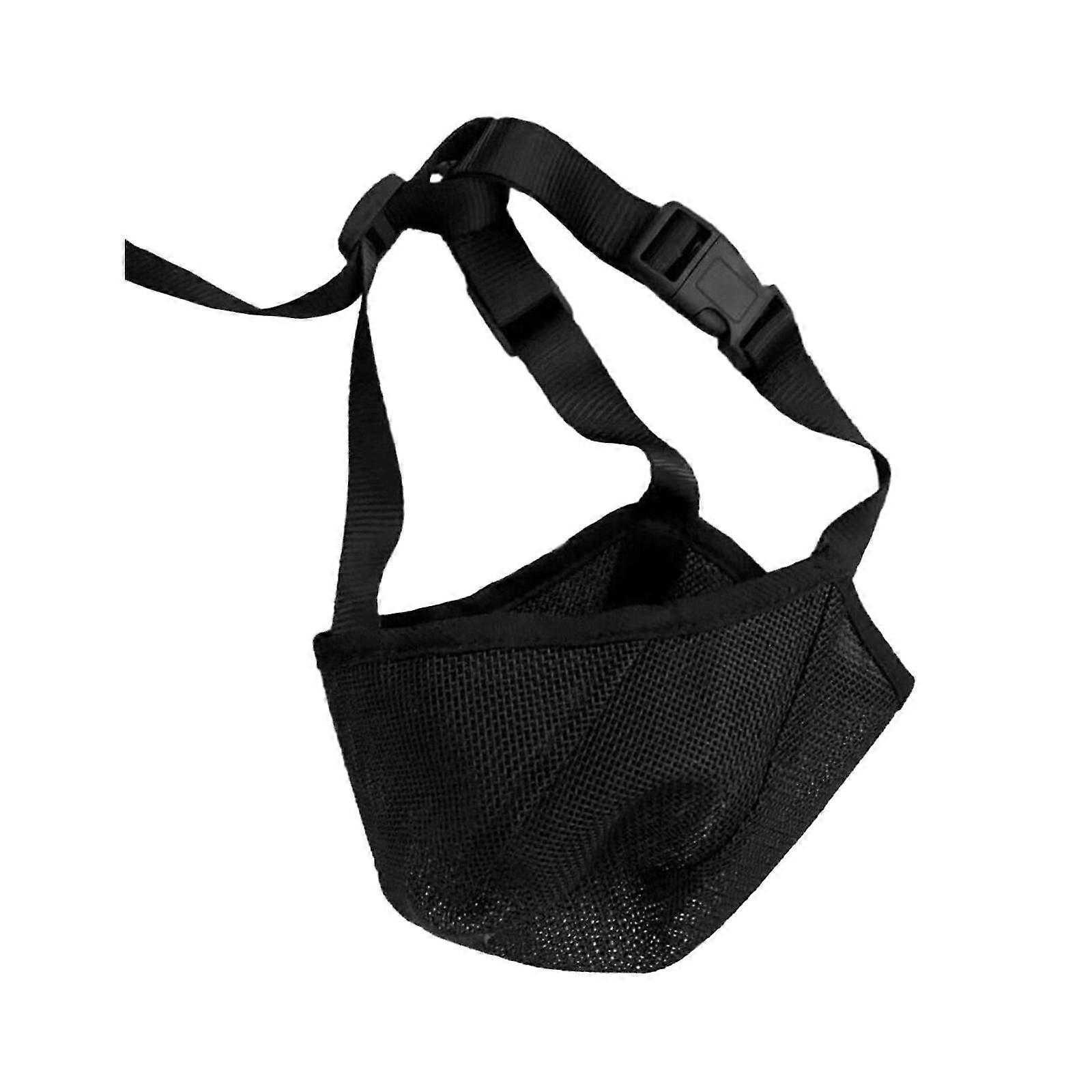 Adjustable Full-Cover Dog Muzzle for Training, XL Size
