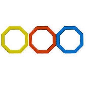Youth Agility Rings for Sports Fitness Step Training, Non-Slip Speed Training Rings for Basketball Soccer Street Dance