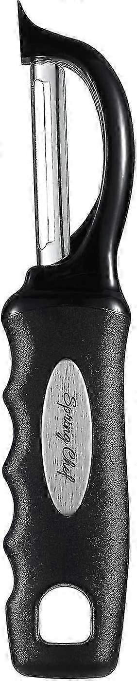 Premium Swivel Vegetable Peeler, Black
