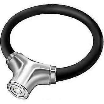 Cadeado universal mini portátil para bicicleta com corrente, trava de cabo antifurto e chaves [MI]