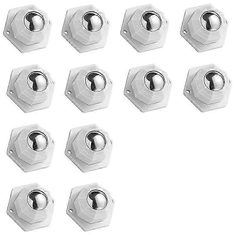 12PCS Caster Wheels compatible withSmall Appliances, Self Adhesive Caster Wheels