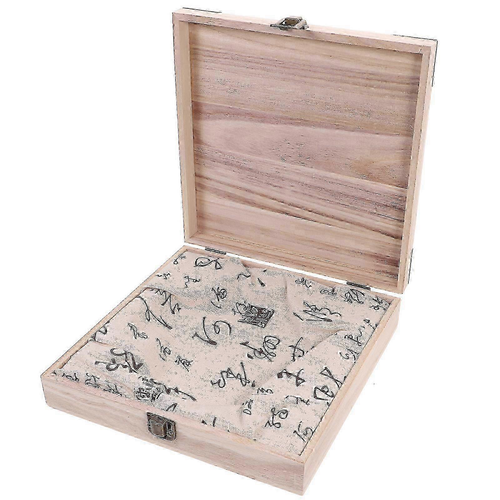 1PC Delicate Tea Packaging Box Practical Pu 'er Tea Cake Box Gift Box (Beige)