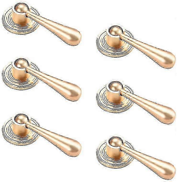 6 Units Zinc Alloy Cabinet Door Drawer Knobs Cupboard Closet Door Knobs Round