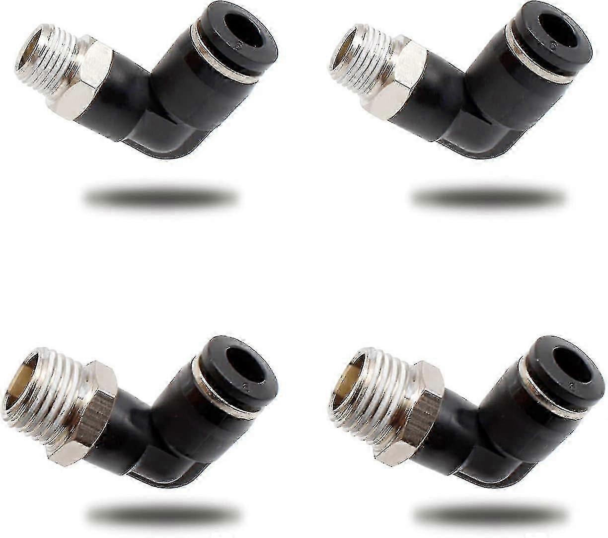 4 Pcs Pneumatic Connectors