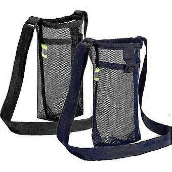 2pcs Water Bottle Holder Water Bottle Carrier With Adjustable Shoulder Strap For Sports Hiking Camping-acgn