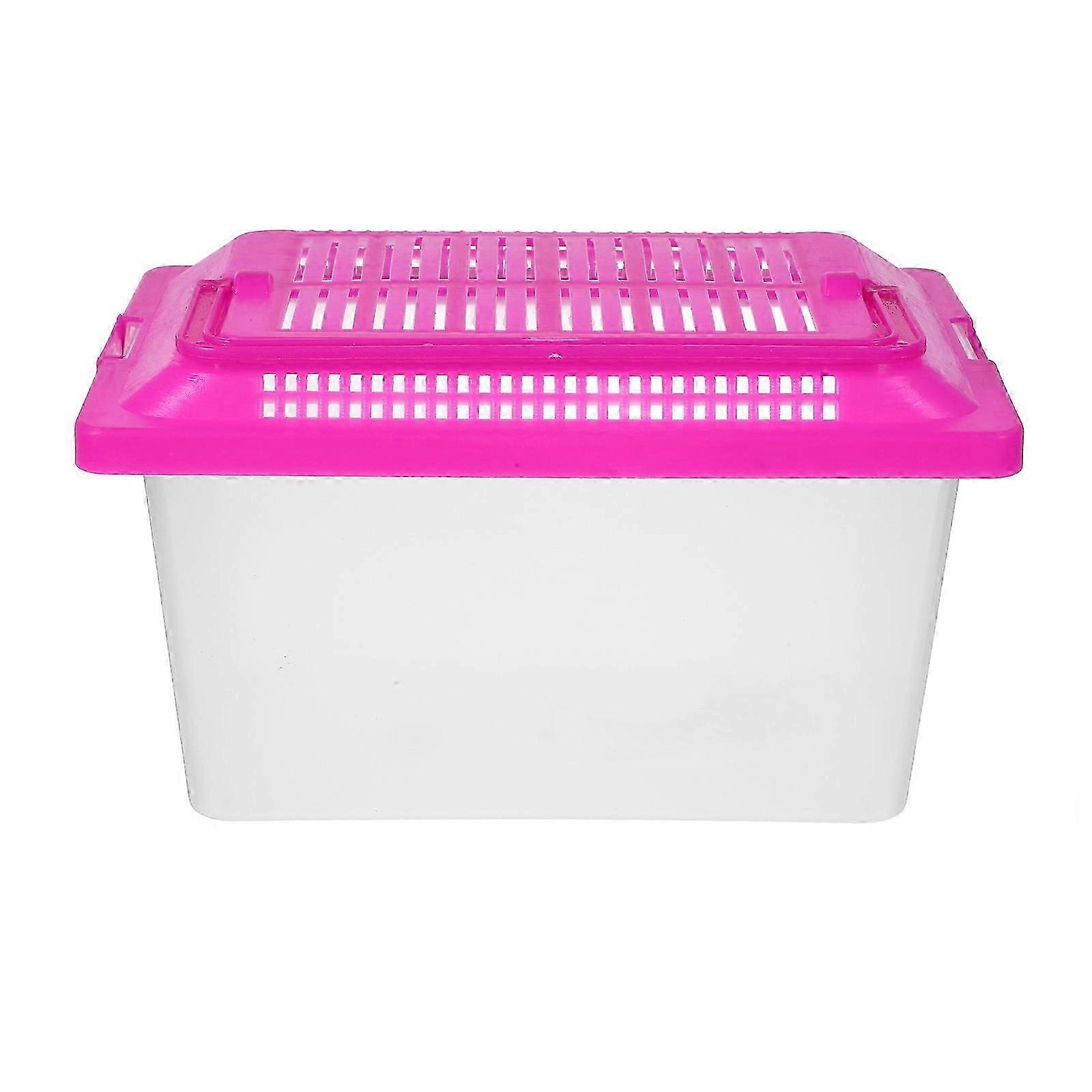 Plastic Handheld Fish Tank for Storage Portable Turtle Box