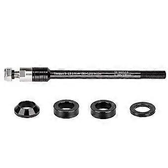 Adapter voor trekhaak met steekassen voor racefietsen, verstelbare adapter voor steekassen, 12 mm steekassen, fietsaccessoires, duurzaam, A ZT