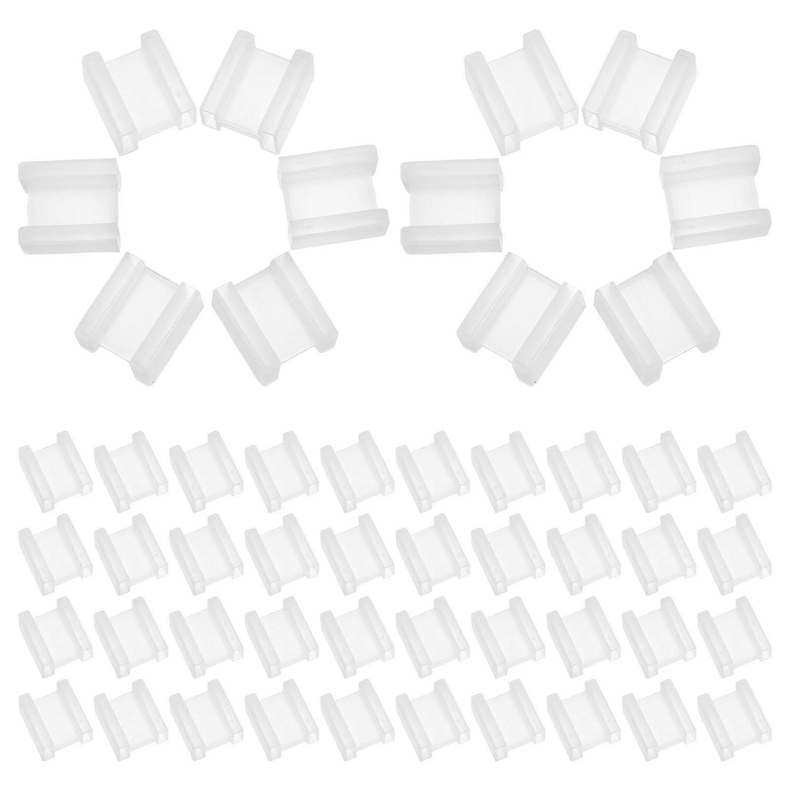 100pcs Plug Foot Protector Outlet Protector Power Plug Shield Cover Electrical Outlet Cap Plug Shield Socket Protector Outlet Cap