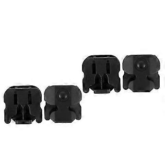 Shoelace Lock AntiLoosening Clips for Sneakers, Transparent Quick Clip Buckles for All Ages