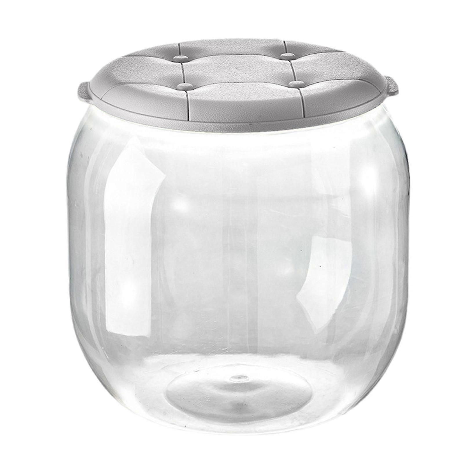 Transparent Storage Box for Stuffed Animals with Dustproof Lid